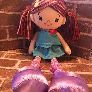 Gund rag doll Emma  .Blue dress